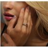 Image 1 : 14KT Yellow Gold 0.51ct Tourmaline and Diamond Ring