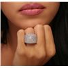 Image 2 : 18KT White Gold 2.76ctw Diamond Ring