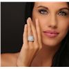Image 3 : 18KT White Gold 2.76ctw Diamond Ring