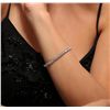 Image 1 : 14KT White Gold 8.30ctw Diamond Tennis Bracelet