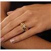 Image 1 : 18KT Yellow Gold 0.90ctw Diamond Ring