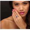 Image 2 : 14KT White Gold 1.94ct Tanzanite and Diamond Ring