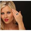 Image 3 : 14KT White Gold 1.06ctw Diamond Ring