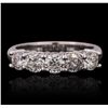 Image 3 : 14KT White Gold 1.46ctw Diamond Ring