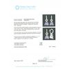 Image 6 : 14KT White Gold 6.16ctw Tanzanite and Diamond Earrings