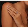 Image 3 : 18KT Yellow Gold 0.76ctw Diamond Ring