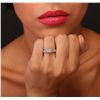 Image 1 : 18KT White Gold 1.31ctw Diamond Ring