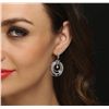 Image 2 : 14KT White Gold 1.74ctw Diamond Earrings