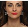 Image 3 : 14KT White Gold 1.74ctw Diamond Earrings