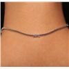 Image 3 : 18KT White Gold 16.60ct GIA Certified Aquamarine and Diamond Pendant With Chain