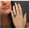 Image 1 : 14KT Yellow Gold 2.83ct Tanzanite and Diamond Ring
