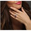 Image 2 : 14KT Yellow Gold 2.83ct Tanzanite and Diamond Ring