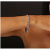 Image 3 : 18KT White and Yellow Gold 8.15ctw Diamond Bracelet