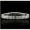 Image 4 : 18KT White and Yellow Gold 8.15ctw Diamond Bracelet