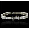 Image 5 : 18KT White and Yellow Gold 8.15ctw Diamond Bracelet