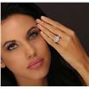 Image 2 : 14KT White Gold 3.52ctw Diamond Ring