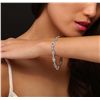 Image 1 : 14KT White Gold 1.54ctw Diamond Bracelet