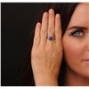 Image 1 : 14KT White Gold 2.00ct Tanzanite and Diamond Ring