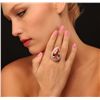 Image 2 : 14KT Rose Gold GIA Certified 25.97ct Morganite and Diamond Ring