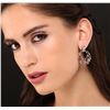 Image 1 : 14KT Rose Gold 0.88ctw Diamond Earrings