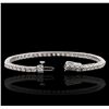 Image 6 : 14KT White Gold 4.64ctw Diamond Tennis  Bracelet