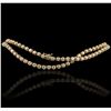 Image 6 : 10KT Yellow Gold 23.98ctw Diamond Necklace