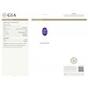 Image 7 : 14KT White Gold 33.85ct GIA Cert Tanzanite and Diamond Necklace