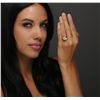 Image 1 : 14KT Yellow Gold 3.29ctw Brilliant Cut Diamond Ring