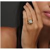 Image 2 : 14KT Yellow Gold 3.29ctw Brilliant Cut Diamond Ring