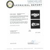 Image 7 : 18KT White Gold EGL Certified 1.36ctw Diamond Ring