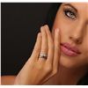 Image 2 : Platinum 0.49ctw Diamond Ring Wedding Set