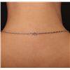 Image 3 : 14KT White Gold 7.40ct Tanzanite and Diamond Pendant With Chain