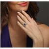 Image 3 : 14KT Two-Tone Gold 3.80ct Tanzanite and Diamond Ring