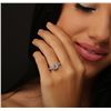 Image 3 : 14KT White Gold 1.50ctw Diamond Ring