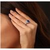 Image 3 : 14KT White Gold 2.14ct Tanzanite and Diamond Ring