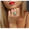 Image 2 : 14KT White Gold 2.28ct Emerald and Diamond Ring