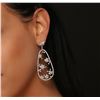Image 3 : 18KT White Gold 2.09ctw Diamond Earrings