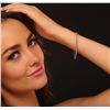 Image 1 : 14KT Rose Gold 2.37ctw Diamond Bracelet