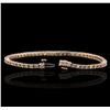 Image 6 : 14KT Rose Gold 2.37ctw Diamond Bracelet
