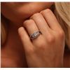 Image 1 : 14KT White Gold 1.61ctw Diamond Ring