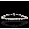 Image 4 : 14KT White Gold 3.24ctw Diamond Bracelet