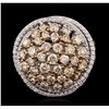 Image 4 : 14KT Two-Tone Gold 2.31ctw Diamond Ring