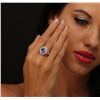 Image 3 : 14KT White Gold 2.68ct Tanzanite and Diamond Ring
