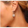 Image 2 : 14KT White Gold 5.04ctw Diamond Earrings