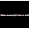 Image 6 : 18KT Two-Tone Gold 8.38ctw Diamond Necklace