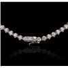 Image 6 : 18KT White Gold 11.75ctw Diamond Necklace