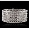 Image 4 : 14KT White Gold 7.50ctw Diamond Bracelet