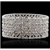 Image 5 : 14KT White Gold 7.50ctw Diamond Bracelet