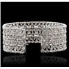 Image 6 : 14KT White Gold 7.50ctw Diamond Bracelet