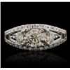 Image 4 : 14KT White Gold 1.98ctw Diamond Ring